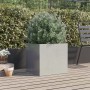 Stainless steel silver planter 49x47x46 cm by , Pots and planters - Ref: Foro24-841567, Price: 58,99 €, Discount: %