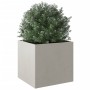 Stainless steel silver planter 49x47x46 cm by , Pots and planters - Ref: Foro24-841567, Price: 58,99 €, Discount: %