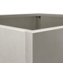 Stainless steel silver planter 49x47x46 cm by , Pots and planters - Ref: Foro24-841567, Price: 58,99 €, Discount: %