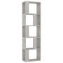 Plywood gray concrete shelf 45x24x159cm by vidaXL, Bookcases and shelves - Ref: Foro24-800112, Price: 53,57 €, Discount: %