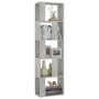 Plywood gray concrete shelf 45x24x159cm by vidaXL, Bookcases and shelves - Ref: Foro24-800112, Price: 53,57 €, Discount: %