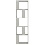 Plywood gray concrete shelf 45x24x159cm by vidaXL, Bookcases and shelves - Ref: Foro24-800112, Price: 53,57 €, Discount: %