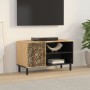 TV-Möbel aus massivem Mangoholz 80x31x46 cm von , TV-Möbel - Ref: Foro24-358227, Preis: 101,05 €, Rabatt: %