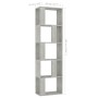 Plywood gray concrete shelf 45x24x159cm by vidaXL, Bookcases and shelves - Ref: Foro24-800112, Price: 53,57 €, Discount: %