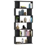 Estantería/divisor madera contrachapada negro 80x24x192 cm de vidaXL, Librerías y estanterías - Ref: Foro24-800091, Precio: 8...