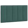 Dark green velvet padded bed headboard 90 cm by , Headboards and footboards - Ref: Foro24-374652, Price: 39,99 €, Discount: %