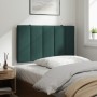 Cabecero de cama acolchado terciopelo verde oscuro 90 cm de , Cabeceros y pies de cama - Ref: Foro24-374652, Precio: 37,53 €,...