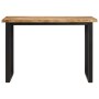 Mesa de comedor madera maciza de mango 110x55x75 cm de , Mesas de cocina y de comedor - Ref: Foro24-358954, Precio: 167,42 €,...