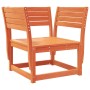 Garden furniture set 8 pieces solid pine wood brown wax by , Garden sets - Ref: Foro24-3216942, Price: 728,87 €, Discount: %