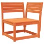 Garden furniture set 8 pieces solid pine wood brown wax by , Garden sets - Ref: Foro24-3216942, Price: 728,87 €, Discount: %