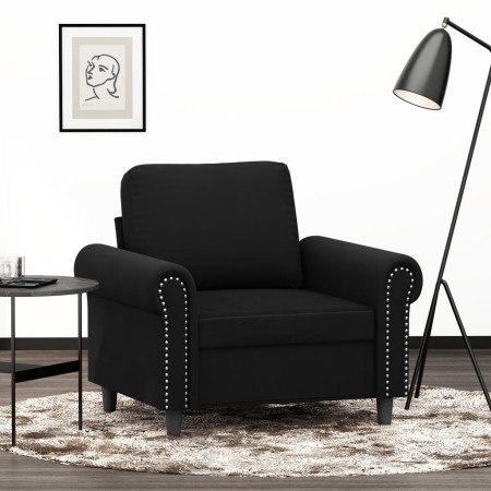 Black velvet armchair 60 cm by , Sofas - Ref: Foro24-359514, Price: 177,99 €, Discount: %