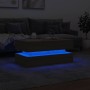 Center table with LED lights Sonoma oak 90x50x40 cm by , Coffee table - Ref: Foro24-839863, Price: 103,68 €, Discount: %