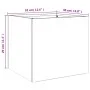 Jardineras 2 unidades acero gris antracita 32x30x29 cm by , Pots and planters - Ref: Foro24-841540, Price: 66,26 €, Discount: %