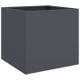 Anthracite cold rolled steel planter 49x47x46 cm by , Pots and planters - Ref: Foro24-841563, Price: 58,91 €, Discount: %