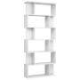 Glossy white shelving/space divider 80x24x192 cm by vidaXL, Bookcases and shelves - Ref: Foro24-800096, Price: 111,62 €, Disc...