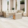 Set mit 12 Gartensofas und Kissen Kunstrattanbraun von , Gartensets - Ref: Foro24-3260525, Preis: 962,60 €, Rabatt: %