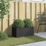 Cold-rolled black steel planter 62x30x29 cm by , Pots and planters - Ref: Foro24-841589, Price: 47,65 €, Discount: %