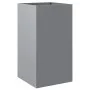 Galvanized silver steel planter 42x38x75 cm by , Pots and planters - Ref: Foro24-841582, Price: 56,14 €, Discount: %