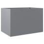 Galvanized silver steel planter 62x47x46 cm by , Pots and planters - Ref: Foro24-841606, Price: 61,09 €, Discount: %