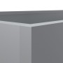 Galvanized silver steel planter 62x47x46 cm by , Pots and planters - Ref: Foro24-841606, Price: 61,09 €, Discount: %