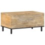 Couchtisch aus massivem Mangoholz 80x50x40 cm von , Couchtisch - Ref: Foro24-358216, Preis: 116,23 €, Rabatt: %