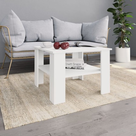 White plywood coffee table 60x60x42 cm by vidaXL, Coffee table - Ref: Foro24-800207, Price: 49,86 €, Discount: %