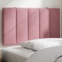 Cabecero de cama acolchado terciopelo rosa 90 cm de , Cabeceros y pies de cama - Ref: Foro24-374654, Precio: 37,53 €, Descuen...