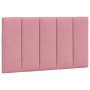 Cabecero de cama acolchado terciopelo rosa 90 cm de , Cabeceros y pies de cama - Ref: Foro24-374654, Precio: 37,53 €, Descuen...