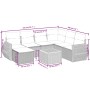 Set mit 8 Gartensofas und Kissen synthetisches Rattangrau von , Gartensets - Ref: Foro24-3257453, Preis: 520,93 €, Rabatt: %