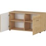 Germania Adana shoe cabinet in fine beech color 95.9x38.8x50.2 cm by Germania, Shoe racks and shoe organizers - Ref: Foro24-4...