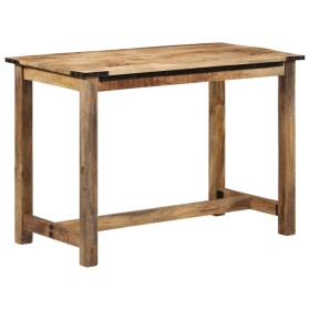 Solid mango wood dining table 110x55x75 cm by , Kitchen and dining tables - Ref: Foro24-358946, Price: 165,99 €, Discount: %