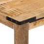 Mesa de comedor madera maciza de mango 110x55x75 cm de , Mesas de cocina y de comedor - Ref: Foro24-358946, Precio: 165,99 €,...