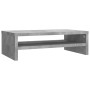 Soporte de pantalla madera ingeniería gris hormigón 42x24x13 cm de vidaXL, Muebles TV - Ref: Foro24-800220, Precio: 18,05 €, ...