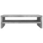 Soporte de pantalla madera ingeniería gris hormigón 42x24x13 cm de vidaXL, Muebles TV - Ref: Foro24-800220, Precio: 18,05 €, ...