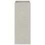 Stainless steel silver planter 32x29x75 cm by , Pots and planters - Ref: Foro24-841575, Price: 74,40 €, Discount: %