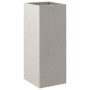 Stainless steel silver planter 32x29x75 cm by , Pots and planters - Ref: Foro24-841575, Price: 74,40 €, Discount: %