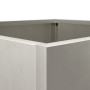 Stainless steel silver planter 32x29x75 cm by , Pots and planters - Ref: Foro24-841575, Price: 74,40 €, Discount: %