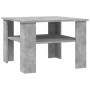 Mesa de centro madera contrachapada gris hormigón 60x60x42 cm de vidaXL, Mesas de centro - Ref: Foro24-800211, Precio: 44,79 ...