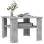 Mesa de centro madera contrachapada gris hormigón 60x60x42 cm de vidaXL, Mesas de centro - Ref: Foro24-800211, Precio: 44,79 ...