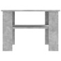 Mesa de centro madera contrachapada gris hormigón 60x60x42 cm de vidaXL, Mesas de centro - Ref: Foro24-800211, Precio: 44,79 ...