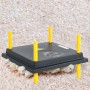 Heating plate for chicks and ducklings 30x30 cm by , Pet Heating Pads - Ref: Foro24-171438, Price: 63,03 €, Discount: %