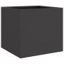 Planters 2 units black cold rolled steel 32x30x29 cm by , Pots and planters - Ref: Foro24-841536, Price: 57,72 €, Discount: %