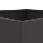 Planters 2 units black cold rolled steel 32x30x29 cm by , Pots and planters - Ref: Foro24-841536, Price: 57,72 €, Discount: %