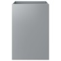 Silver galvanized steel planter 52x48x75 cm by , Pots and planters - Ref: Foro24-841588, Price: 73,30 €, Discount: %