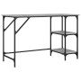 Sonoma gray engineering metal and wood desk 120x50x75 cm by , Desks - Ref: Foro24-845324, Price: 66,79 €, Discount: %