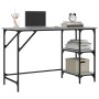 Sonoma gray engineering metal and wood desk 120x50x75 cm by , Desks - Ref: Foro24-845324, Price: 66,79 €, Discount: %