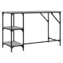 Sonoma gray engineering metal and wood desk 120x50x75 cm by , Desks - Ref: Foro24-845324, Price: 66,79 €, Discount: %