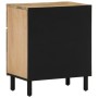 Mesita de noche madera maciza de mango 50x33x60 cm de , Mesitas de noche - Ref: Foro24-358220, Precio: 119,37 €, Descuento: %