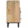 Solid mango wood bedside table 50x33x60 cm by , Nightstands - Ref: Foro24-358222, Price: 133,92 €, Discount: %