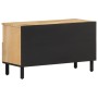 Mueble de TV madera maciza de mango 80x33x46 cm de , Muebles TV - Ref: Foro24-358229, Precio: 94,83 €, Descuento: %